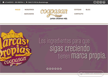 Tablet Screenshot of coopasan.com.co